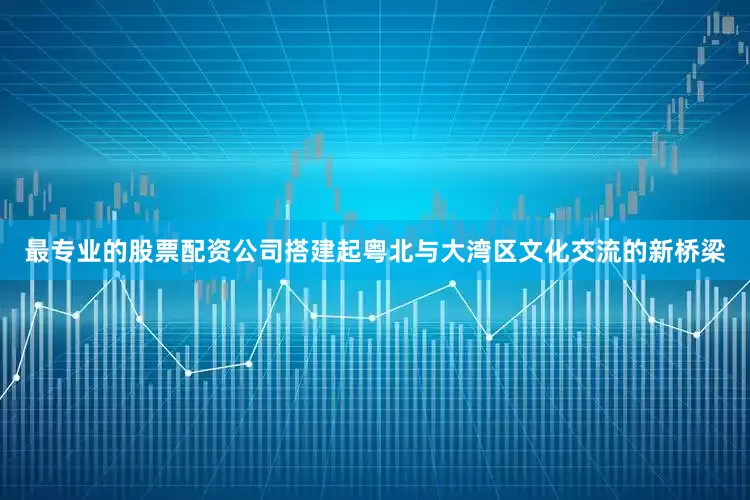 最专业的股票配资公司搭建起粤北与大湾区文化交流的新桥梁