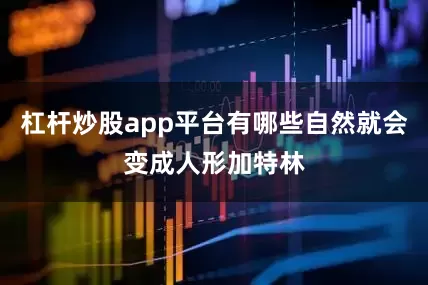 杠杆炒股app平台有哪些自然就会变成人形加特林